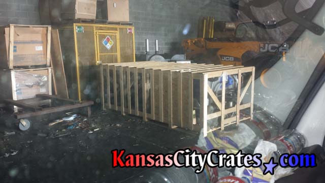 Large Slat crate for machinery in Kansas City MO 64108