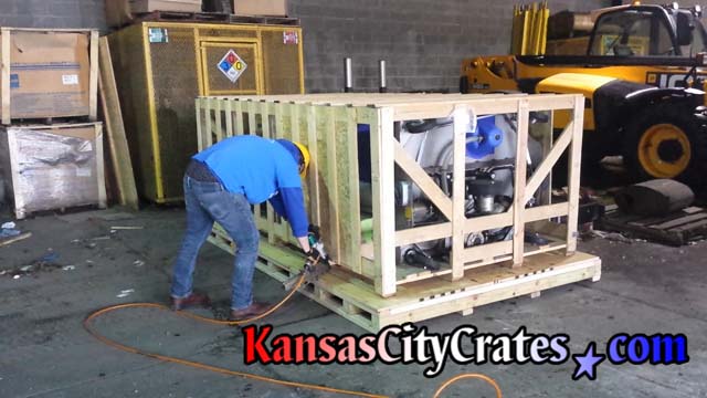 Crater finishes crate and pallet at Kansas City Area Transportation Authority