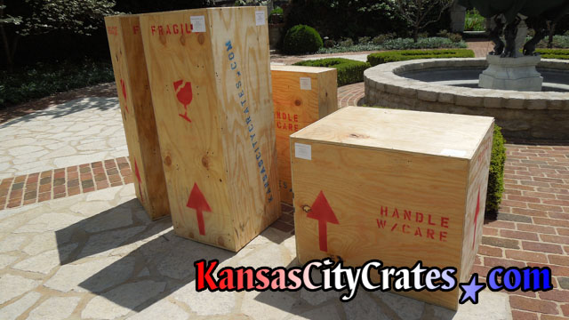 Export vault crates at mansion rennovations